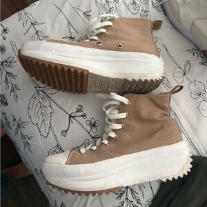 CCOCCI Tan High-Top Sneakers